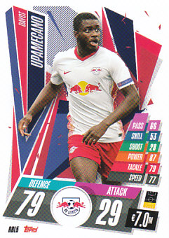 Dayot Upamecano RB Leipzig 2020/21 Topps Match Attax CL #RBL05